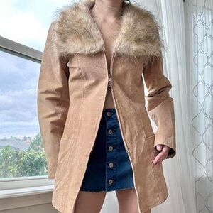 VTG Suede Coat